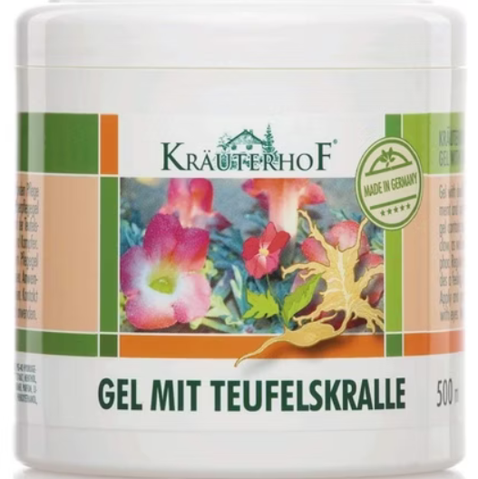 Kräuterhof Massage Gel Devil’s Claw & Eucalyptus 250ml