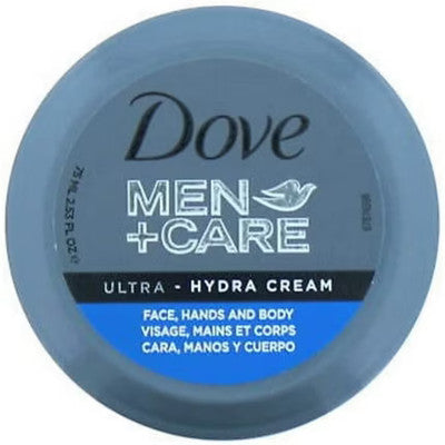 Dove Men Care Ultra Care Hydra Cream 75ml – Face, Hands & Body – 3, 6 or 12 Pack