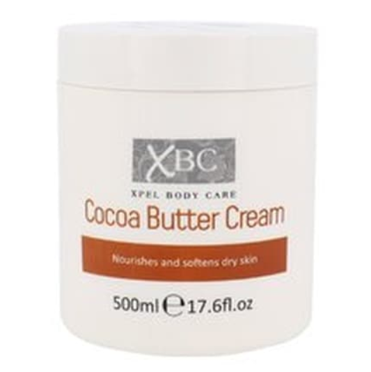 XBC Body Cream 500ml Jar - Cocoa, Aloe, Vitamin E or Fragrance Free