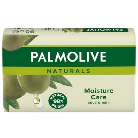Palmolive Naturals Olive Soap 90g & Milk & Honey Soap 90g – Choose Your Variant