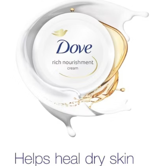 1 × Dove Rich Nourishment Cream 150ml – 72H Moisture Body Cream