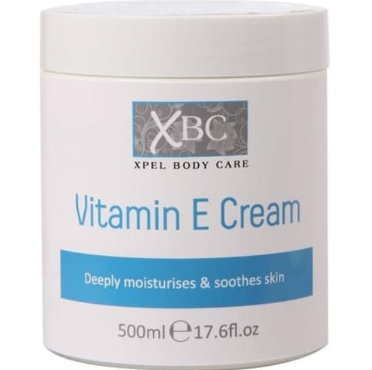 XBC Body Cream 500ml Jar - Cocoa, Aloe, Vitamin E or Fragrance Free