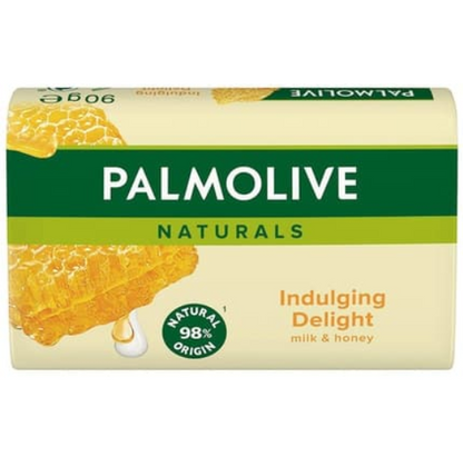 Palmolive Naturals Soap 90g – Olive or Milk & Honey – Single or 6 Pack