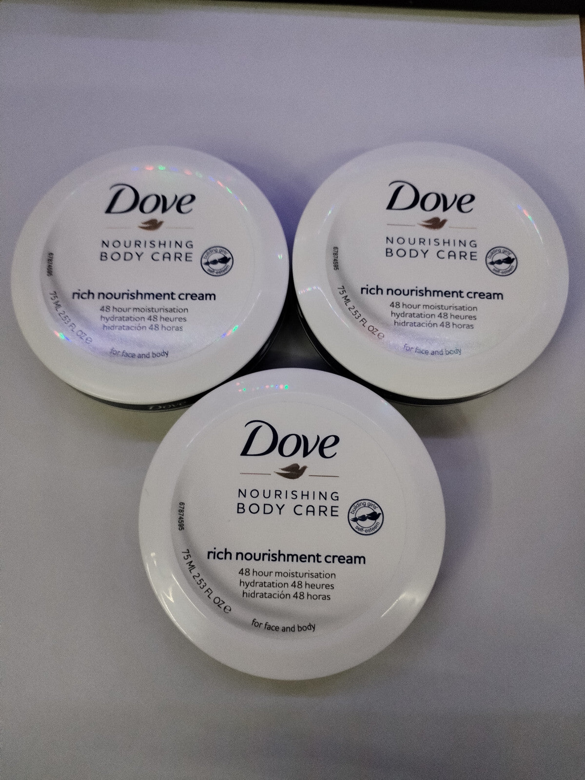 72H Dove Rich Nourishment Cream 75ml Great Saving Deals – 3, 6, or 12 Pack 🌿