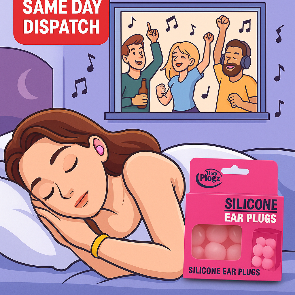 7 Pairs – Adult Custom Moldable Soft Silicone Putty Swimming & Sleeping Earplugs