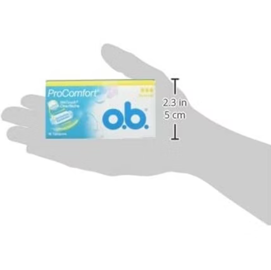 🌸 o.b. ProComfort Tampons – Normal | 16, 32, 64, or 96 Tampons | Extra Savings!