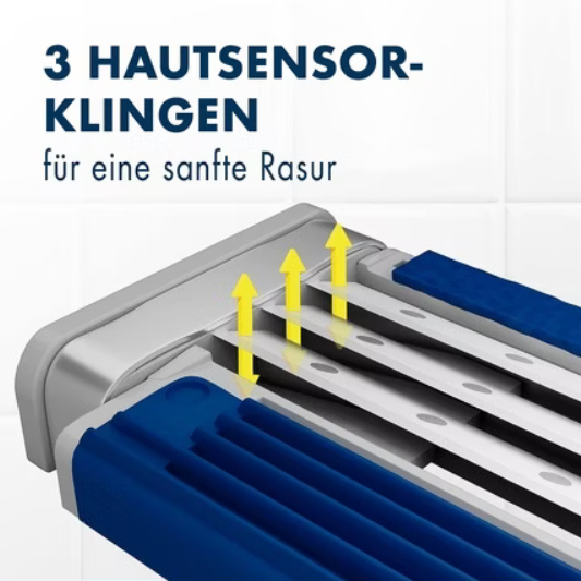 Gillette Blue 3 Razors – 6 in Pack – Buy Over £20 Get FREE NIVEA Shaving Foam!