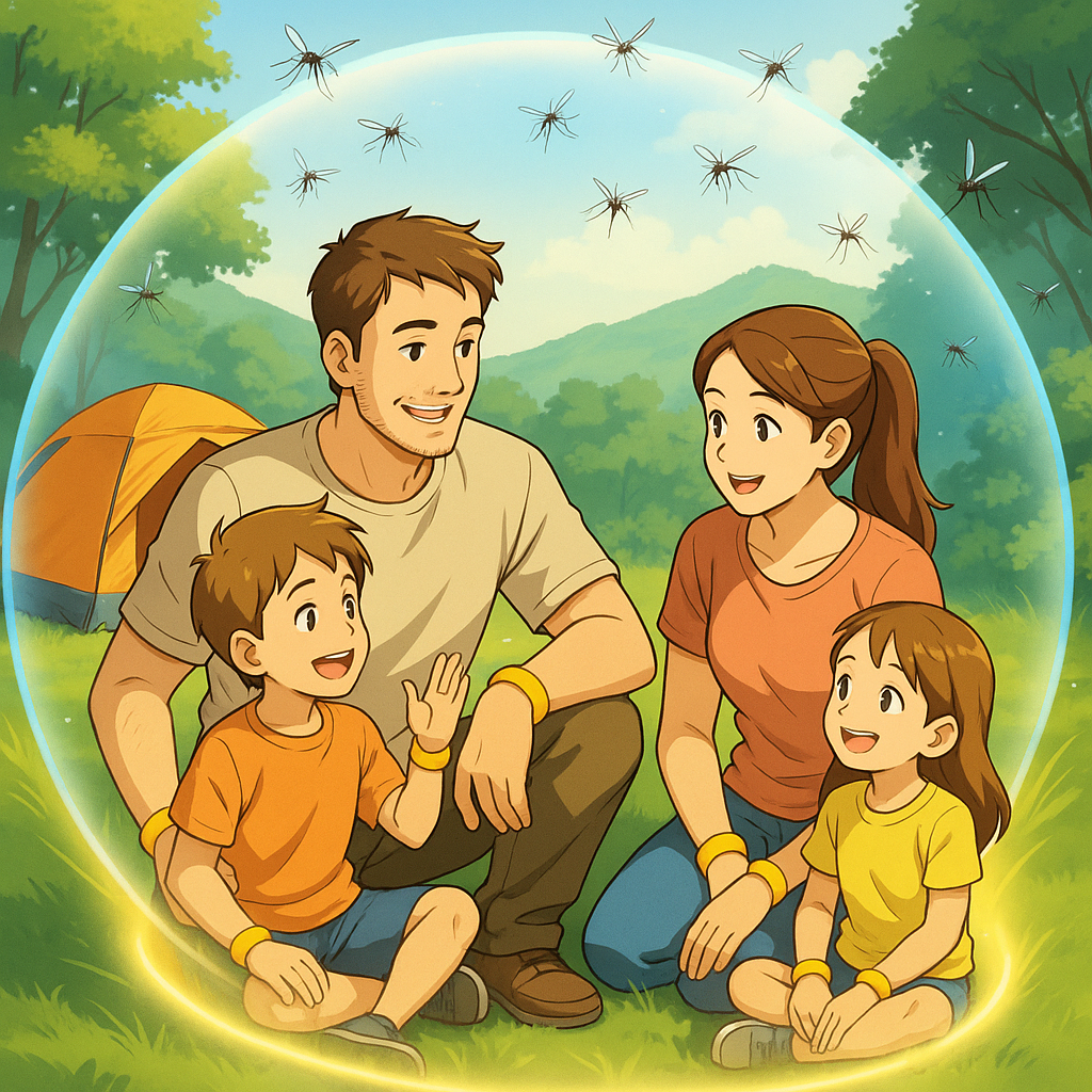 Xpel Mosquito & Insect Repellent Wrist Bands – 2 Pack – Long-Lasting Protection