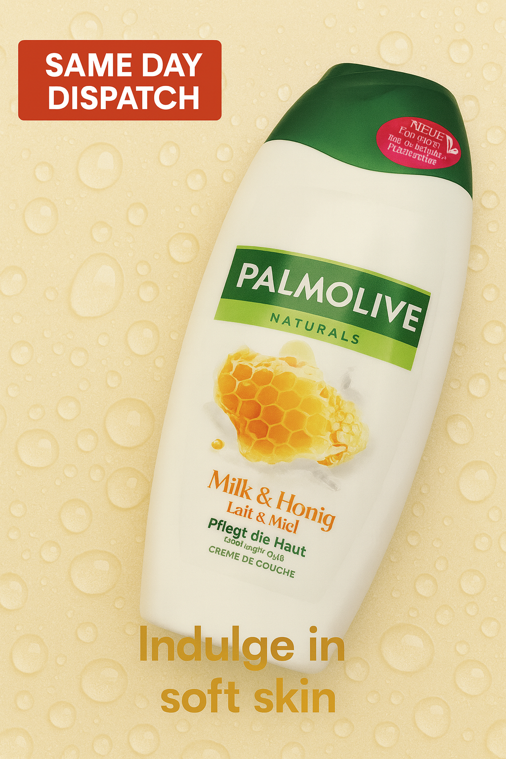 Palmolive Shower Gel 250ml – Olive & Milk / Milk & Honey / Coconut / Wellness Massage