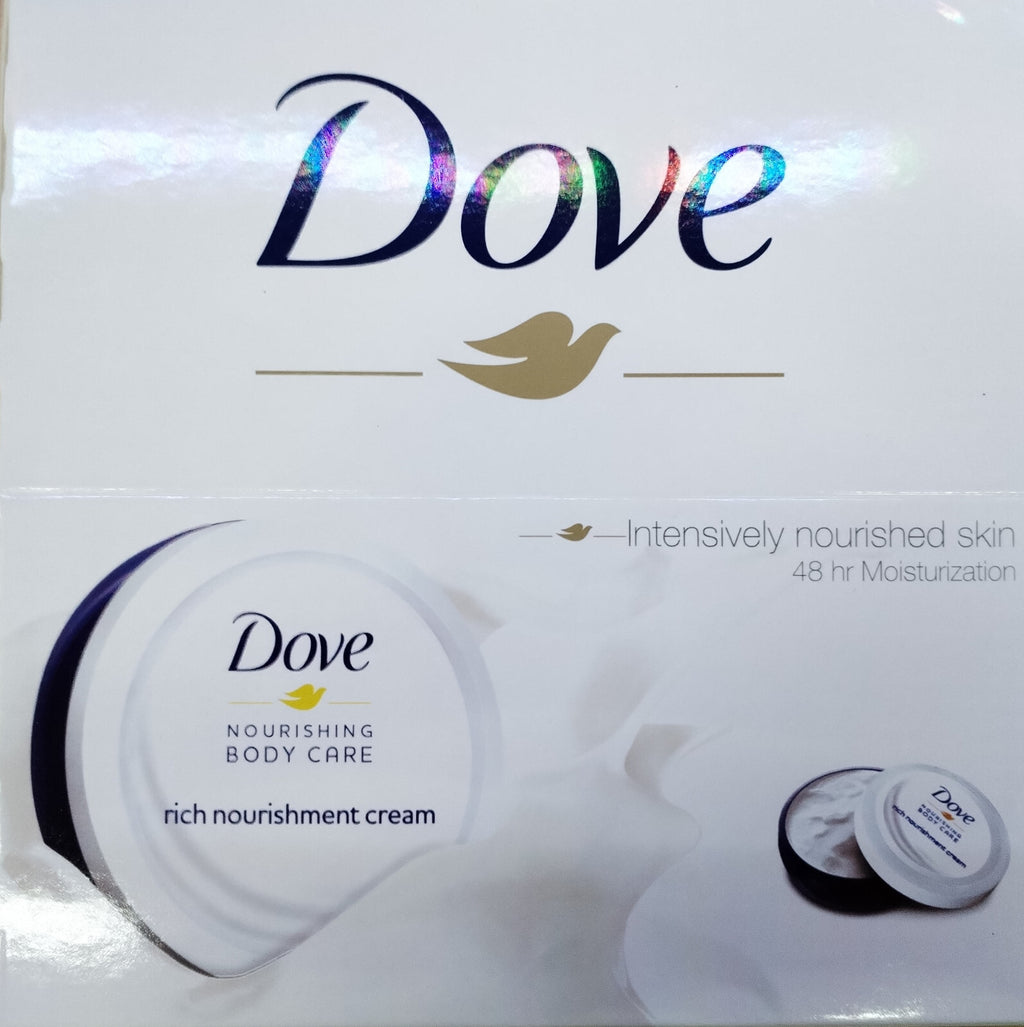 72H Dove Rich Nourishment Cream 75ml Great Saving Deals – 3, 6, or 12 Pack 🌿