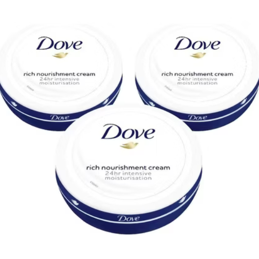 1 × Dove Rich Nourishment Cream 150ml – 72H Moisture Body Cream