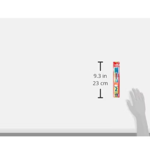Colgate Double Action Toothbrush – 2 Pack – Medium Bristles