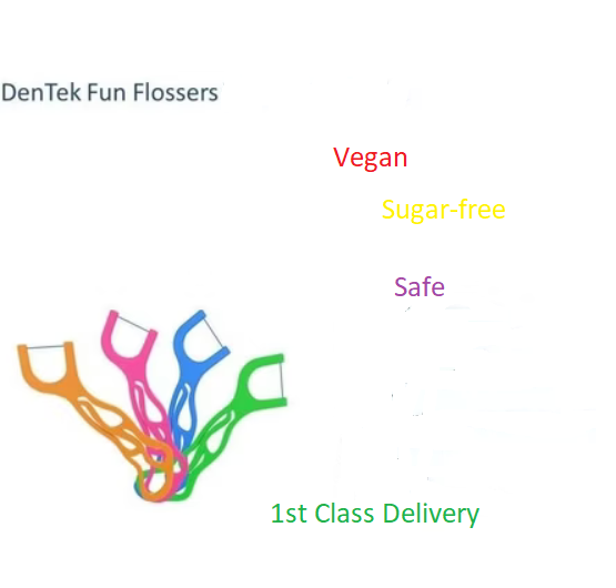 DenTek Kids Fun Flossers – 40, 120 or 240 Flossers – Gentle Cleaning for Children