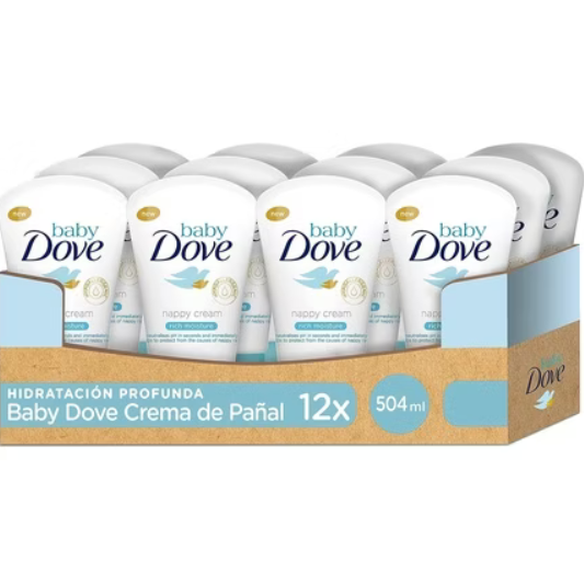 Baby Dove Deep Hydration Diaper Cream 45g - 12 Pack - Fast Shipping!