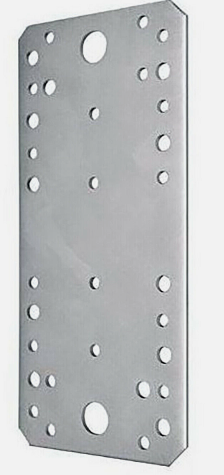 Heavy Duty Strong Flat Plates – Galvanised Metal Brackets